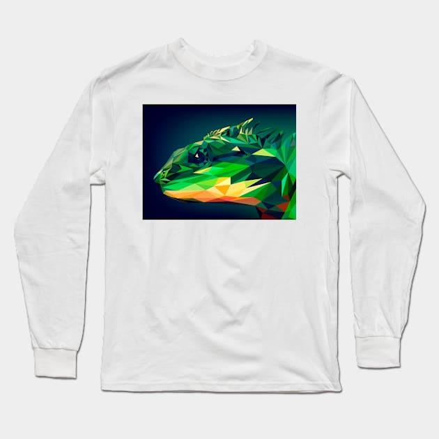 Lizard Long Sleeve T-Shirt by sampleshirt